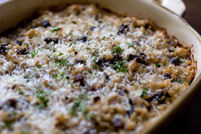 Fried Mushroom Casserole